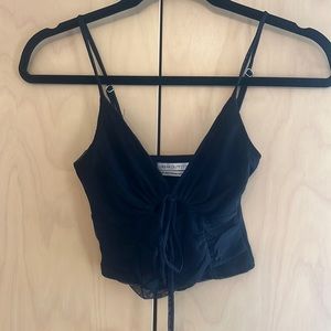 Urban Outfitters black crop tank.